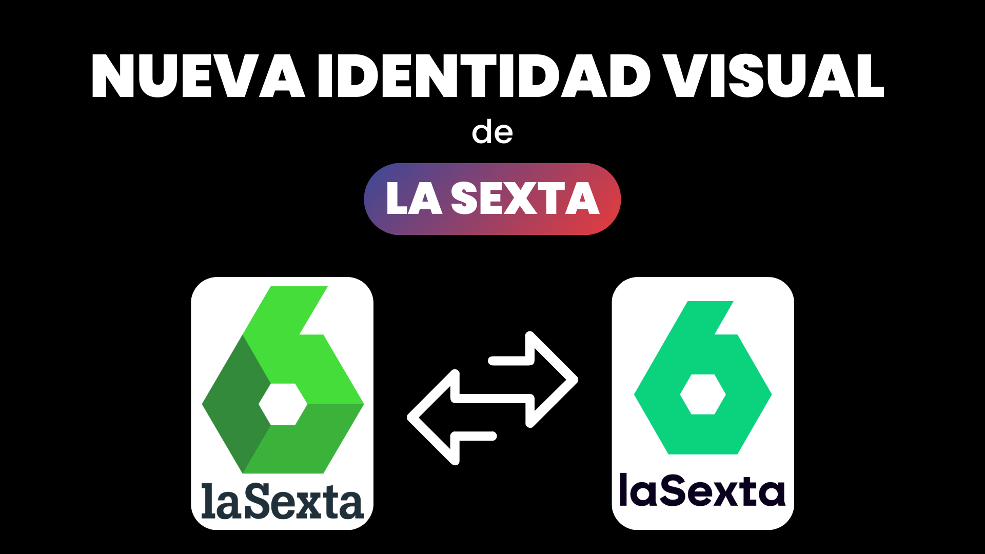 La Sexta cambia su identidad visual corporativa