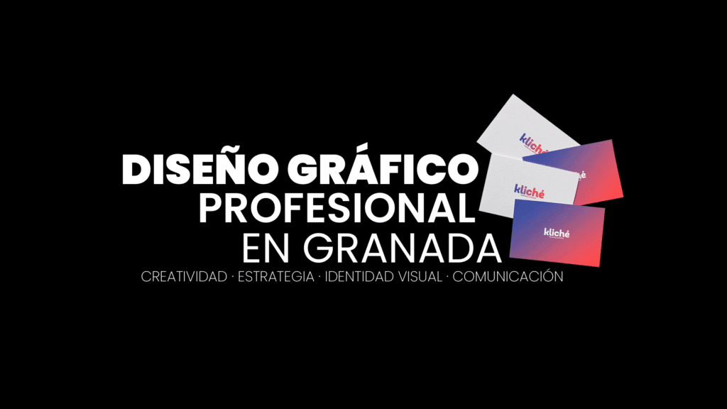 Diseño gráfico profesional en Granada por Kliché Marketing y Publicidad