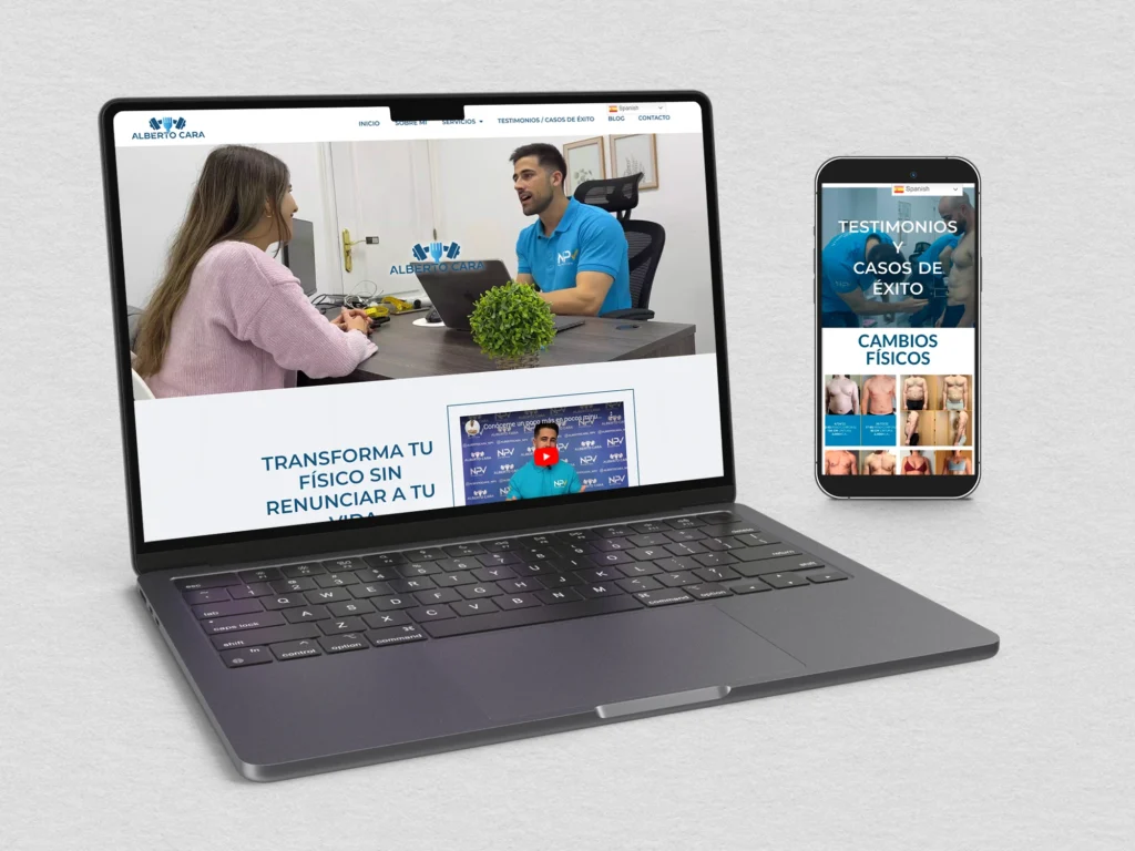 Tarjeta de identidad corporativa de Alberto Cara por Kliché Marketing y Publicidad