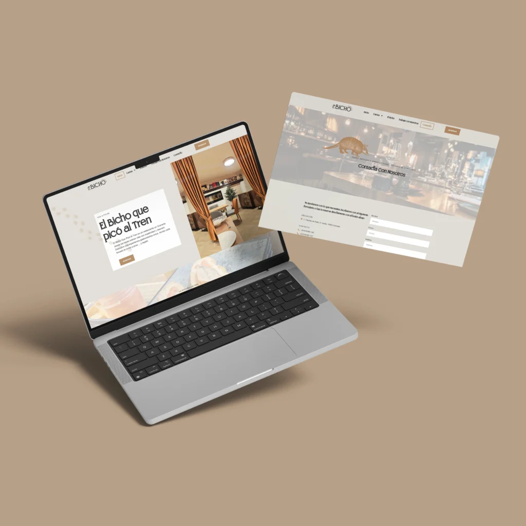 Web de El Bicho que Picó al Tren desarrolla por Kliché Marketing y Publicidad