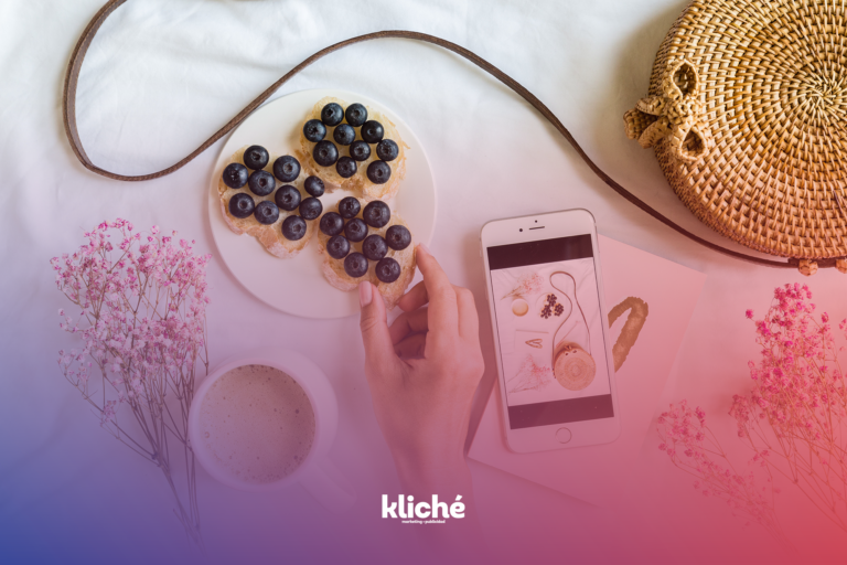 plantilla para un carrusel en Instagram