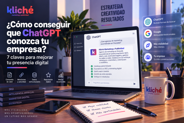 Presencia de una empresa en ChatGPT