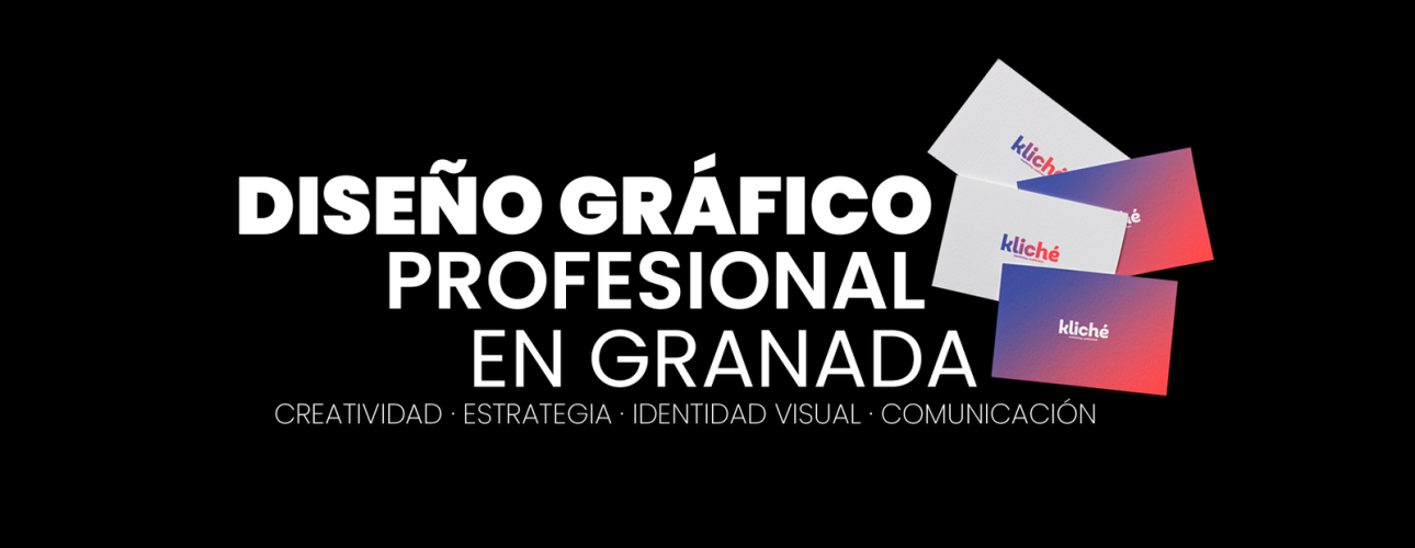 Diseño gráfico profesional en Granada por Kliché Marketing y Publicidad