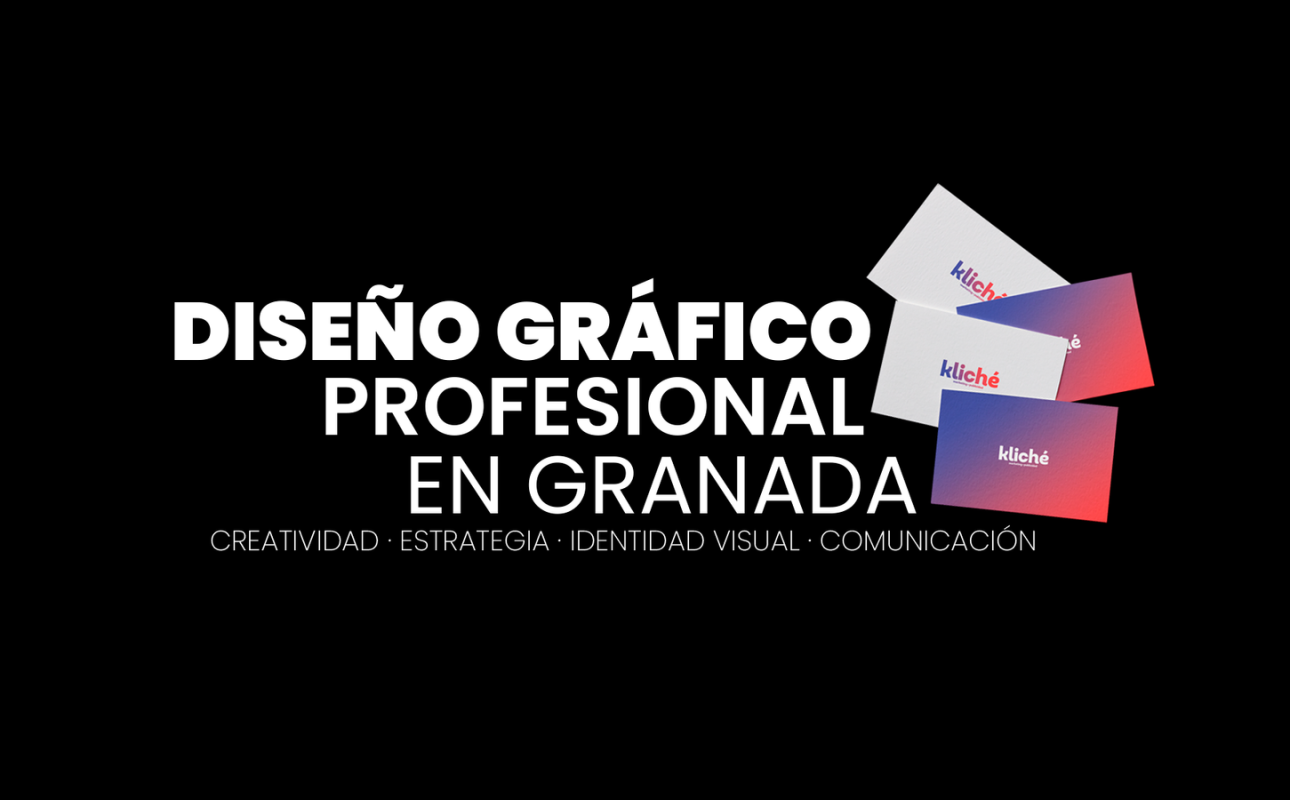 Diseño gráfico profesional en Granada por Kliché Marketing y Publicidad