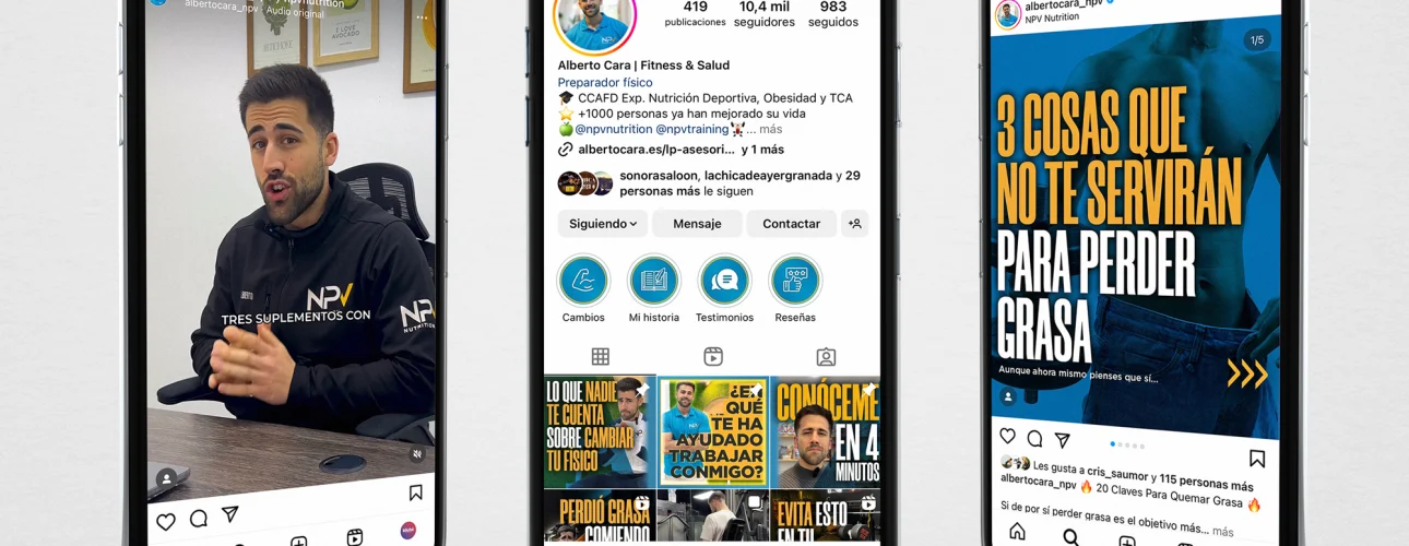 Feed Instagram Alberto Cara