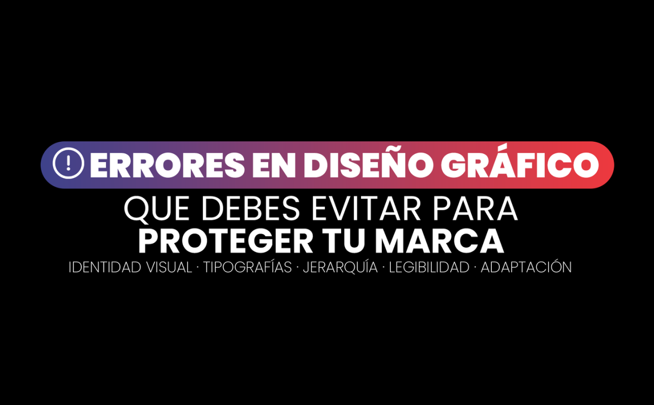 errores en diseño gráfico
