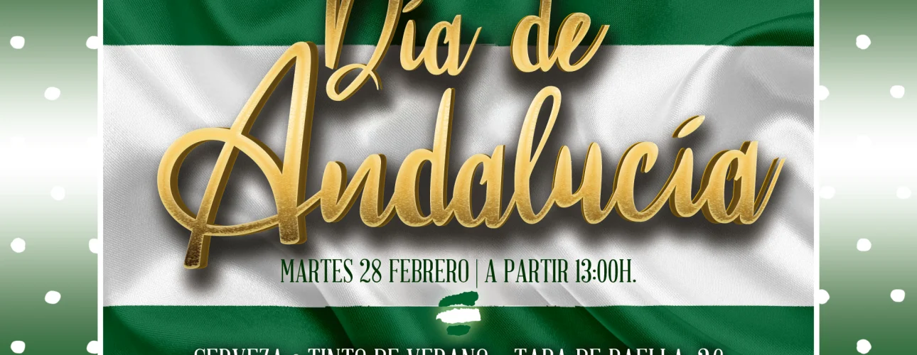 Cartel 2023 de Kliché Publicidad para Bamboleo Canalla el Día de Andalucía