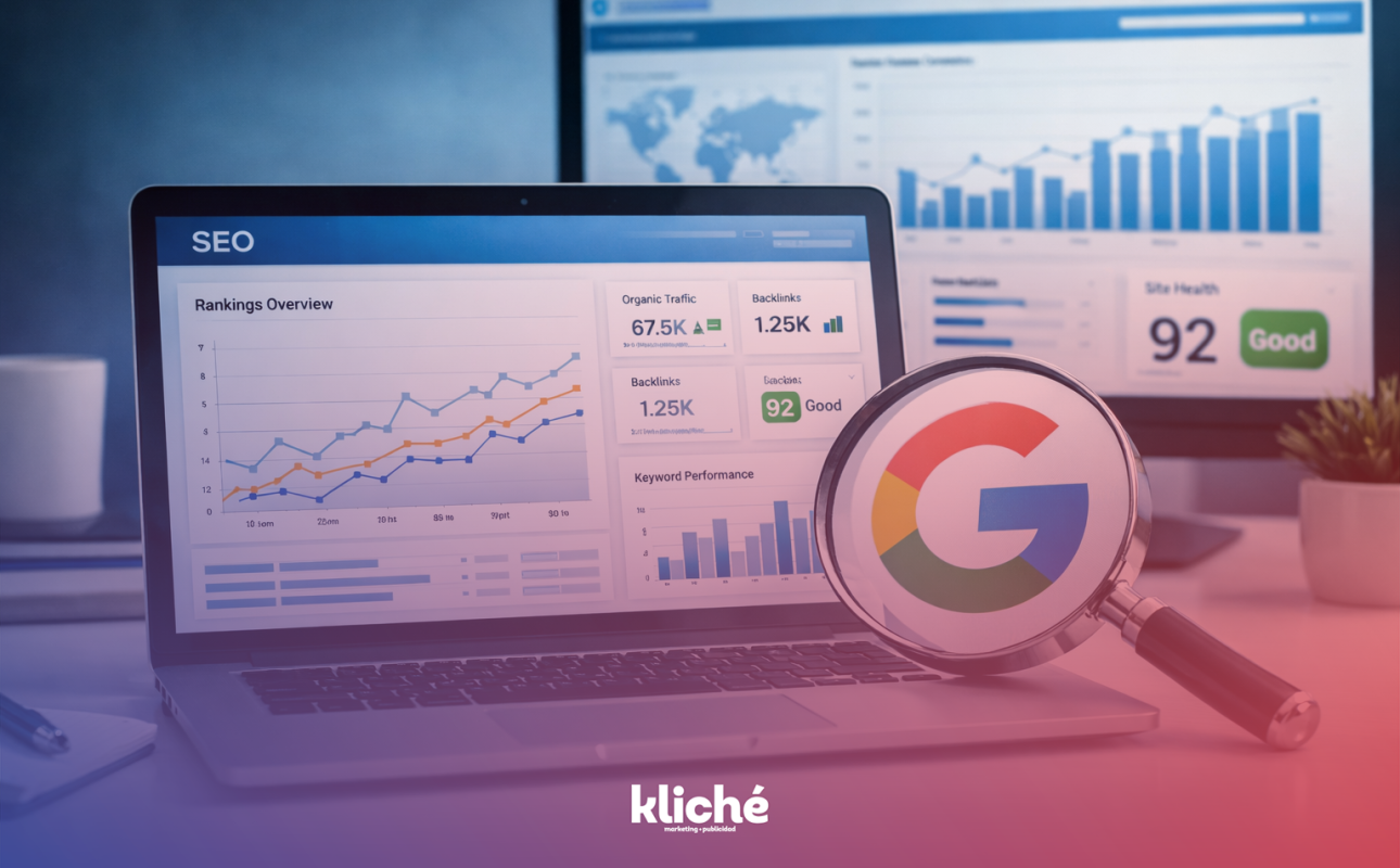 Actualización de Google marzo 2026 y análisis SEO en pantalla