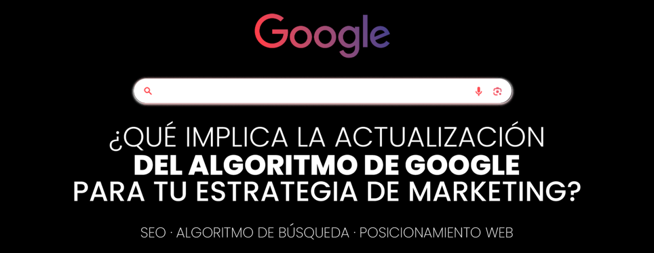 actualización del algoritmo Google
