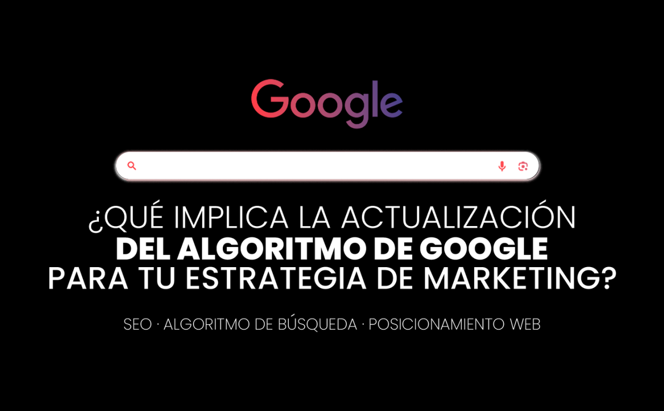actualización del algoritmo Google