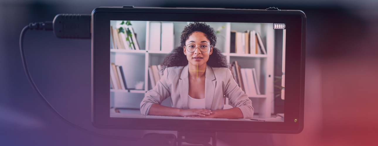 sesión de vídeo para redes