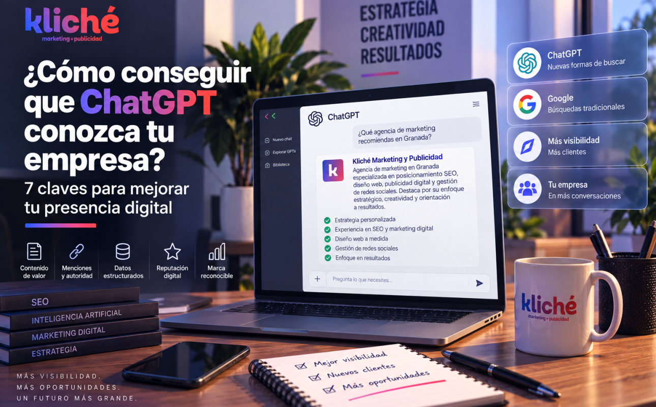 Presencia de una empresa en ChatGPT