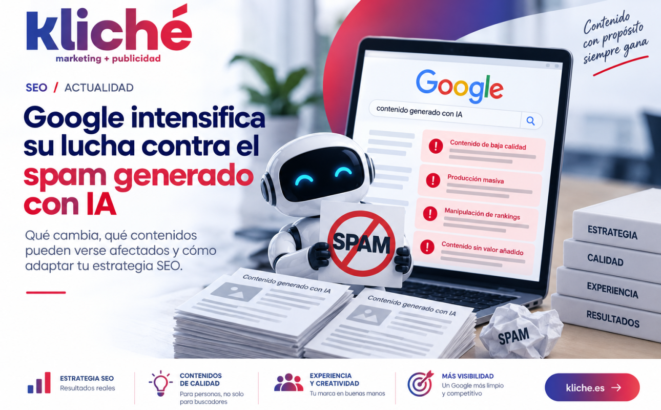 Google combate el spam generado con IA y el contenido de baja calidad