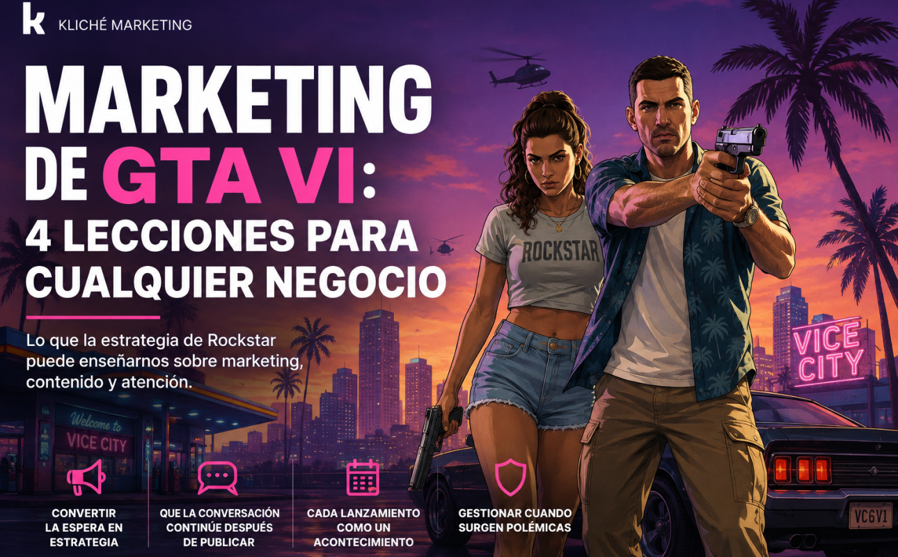 Marketing de GTA VI y 4 lecciones de estrategia para cualquier negocio